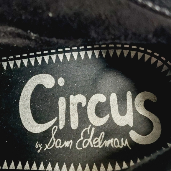 Circus by Sam Edelman Jolie Black Leather Tasseled Ankle Boots B228 - Picture 8 of 12